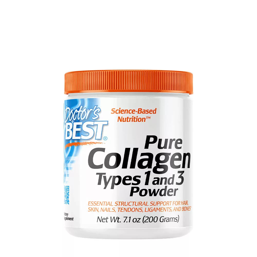 DOCTOR'S BEST PURE COLLAGEN TYPES 1 AND 3 POWDER (200 G)