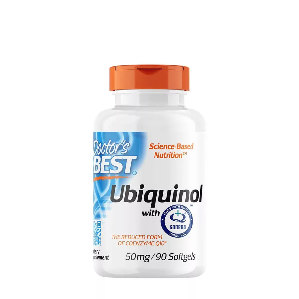 DOCTOR'S BEST UBIQUINOL WITH KANEKA UBIQUINOL 50 MG (90 SOFTGELS)