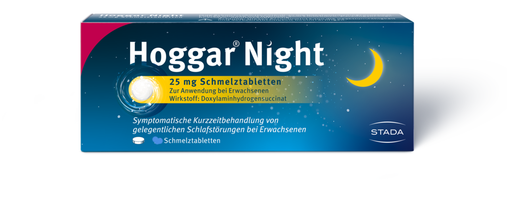 Hoggar Night 25 mg 10 melting tablets