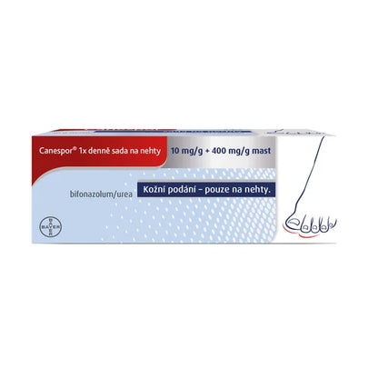 Canespor 1x Daily Nail Set 10 mg + 400 mg ointment 10 gr