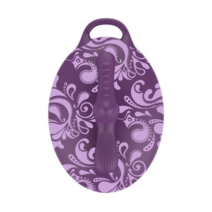 Bouncy Bliss Classic Sit-On Vibrator Purple