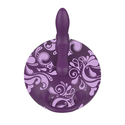 Bouncy Bliss Classic Sit-On Vibrator Purple