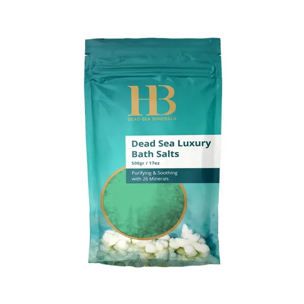H&B Dead Sea Minerals Luxury Bath Salts Green Apple 500 g