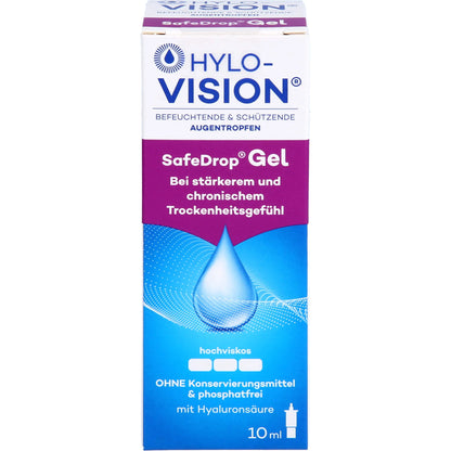 Hylo-Vision SafeDrop Gel, 10 ml