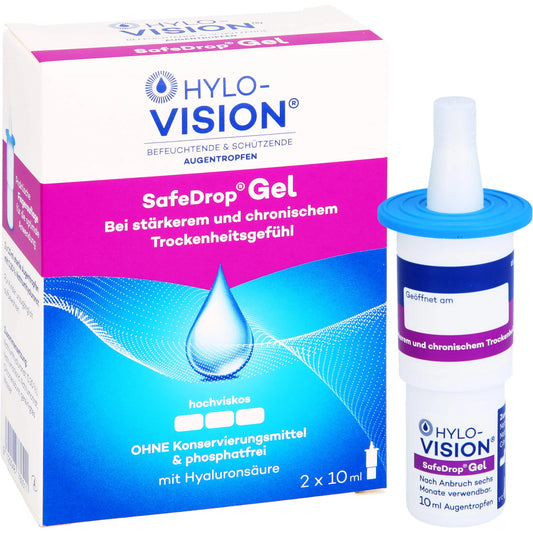 Hylo-Vision SafeDrop Gel, 20 ml