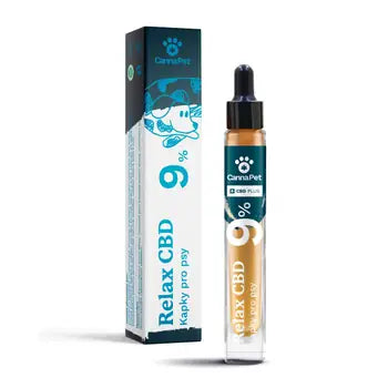 CannaPet Relax CBD 9% Drops for Dogs Night 7 ml