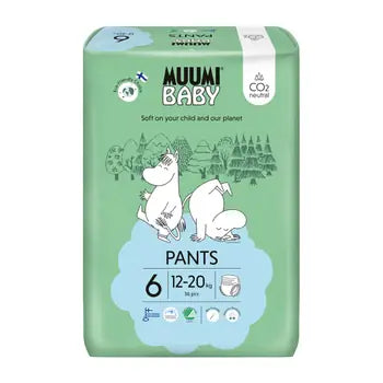 Muumi Baby Pants 6 Junior 12–20 kg 36 pcs