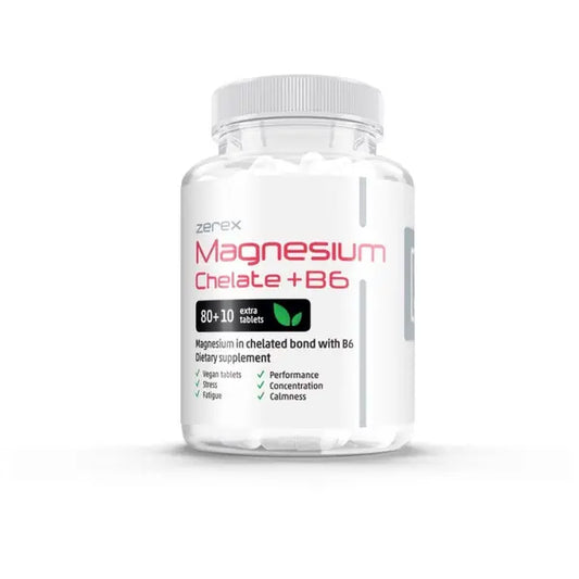 Zerex Magnesium Chelate + B6 - 90 tablets