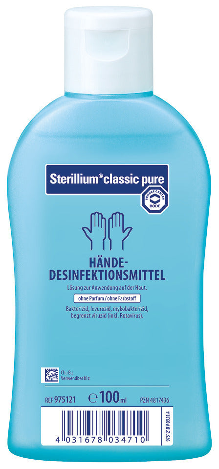 Sterillium classic pure hand disinfection 100 ml