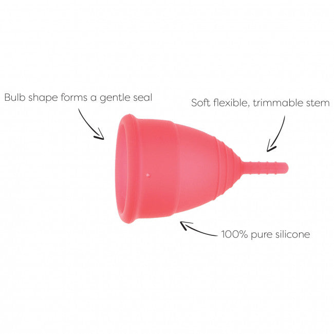 Mae B Intimate Health 2 Menstrual Cups Large