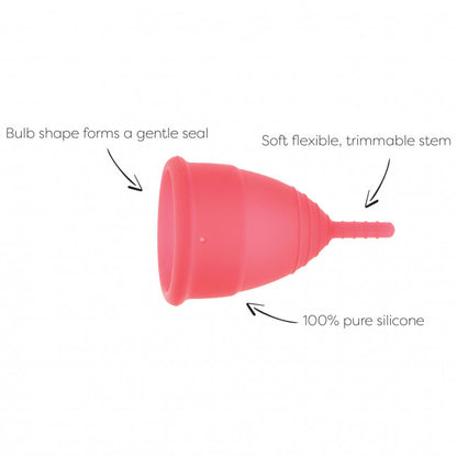 Mae B Intimate Health 2 Menstrual Cups Large