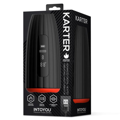 InToYou Karter Advanced Digital Heated Vibrating Masturbator