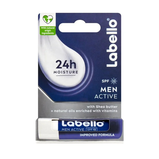 Labello Men Active lip balm for men 5.5 ml