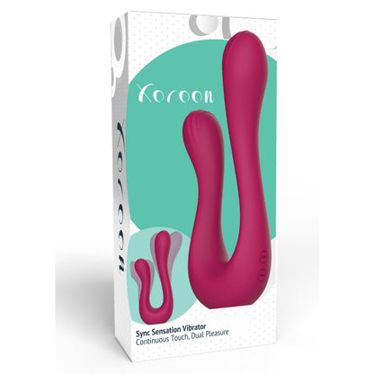 Xocoon Sync Sensation Vibrator Fuchsia