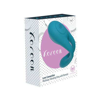 Xocoon Love Connection Couples Ring Petrol