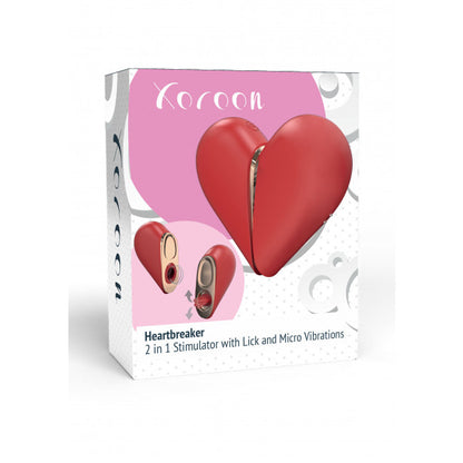 Xocoon Heartbreaker 2-in-1 Stimulator Red