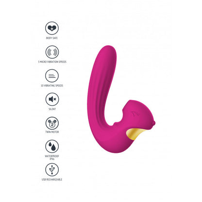 Xocoon Celestial Love Vibe Stimulator Fuchsia