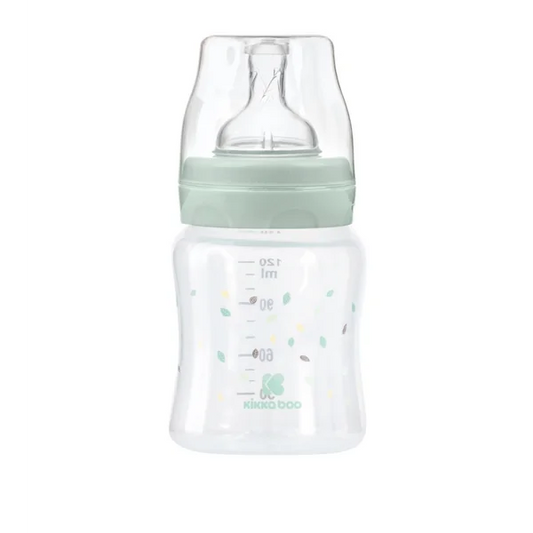 KikkaBoo Baby Bottle 0m+ Jungle Mint 120 ml