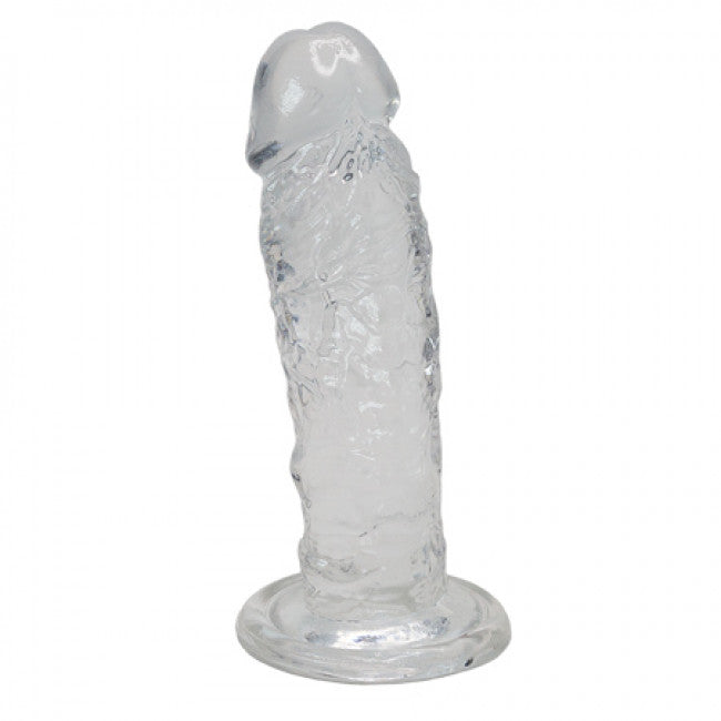 Alive Majestic Extra-Slippery Jelly Dildo Transparent