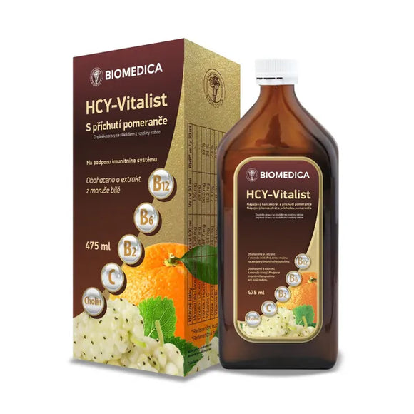 Biomedica HCY-Vitalist with orange flavor 475 ml