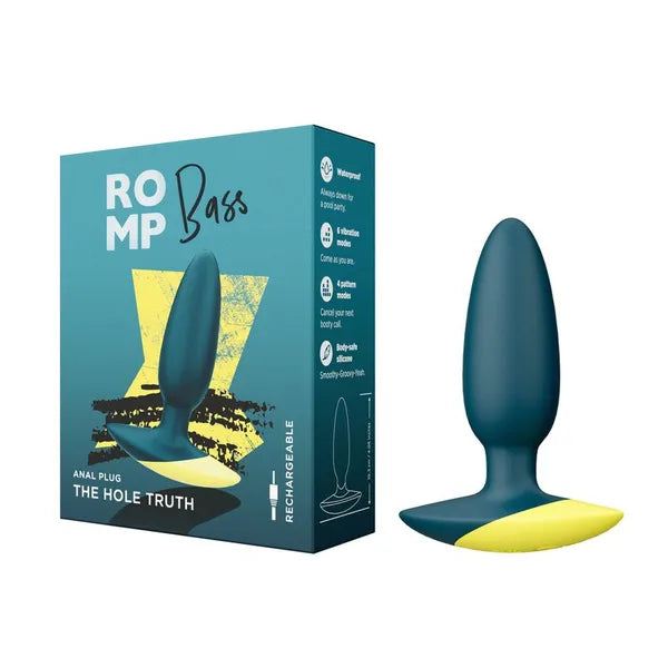 ROMP Bass vibrating butt plug