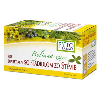 Fytopharma Herbal mix for diabetics with stevia sweetener 20x1.5g