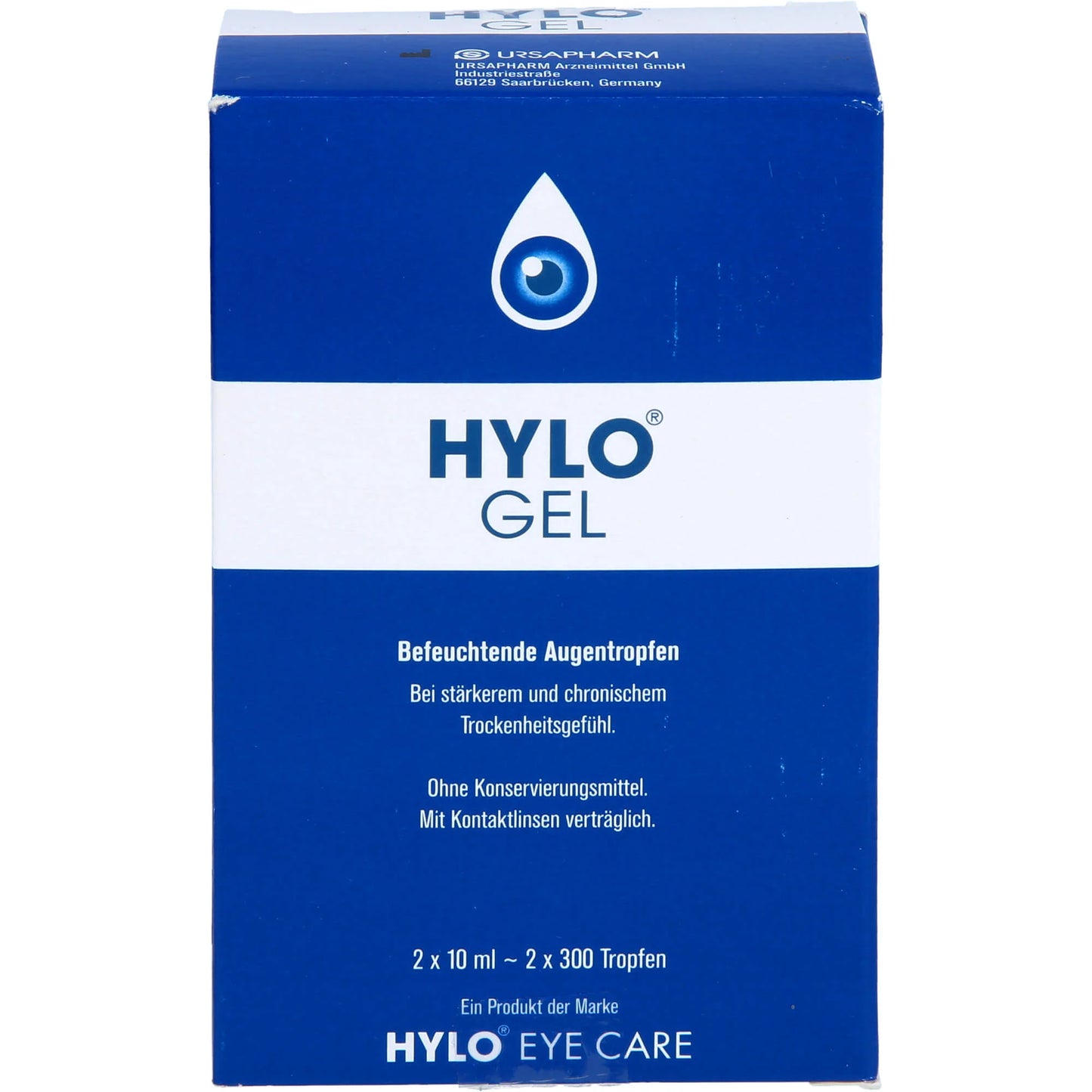 Hylo-Gel Bio Medical moisturizing eye drops, 20 ml