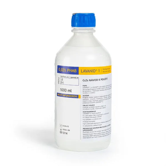 Lavanid 1 Ringer's solution with 0.02% polyhexanide 1000 ml