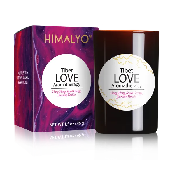 Himalyo Tibet Love Aromatherapy Candle 45 g