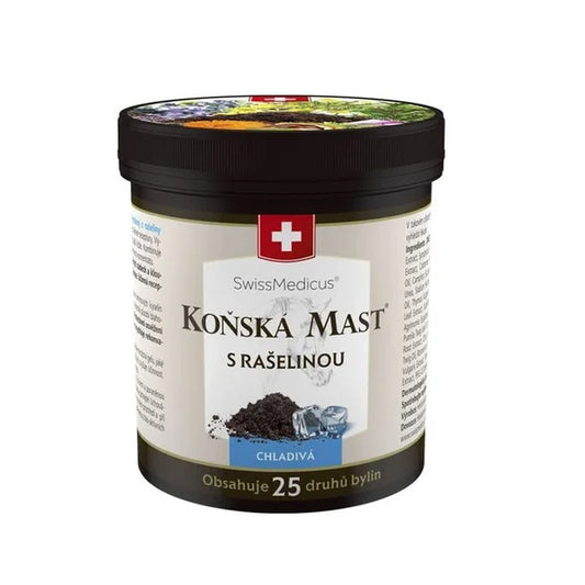 SwissMedicus Horse ointment with peat cooling 250 ml