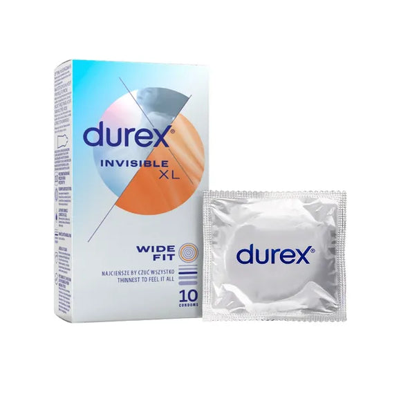 Durex Invisible XL condoms 10 pcs