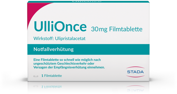 UlliOnce 30 mg 1 film-coated tablet