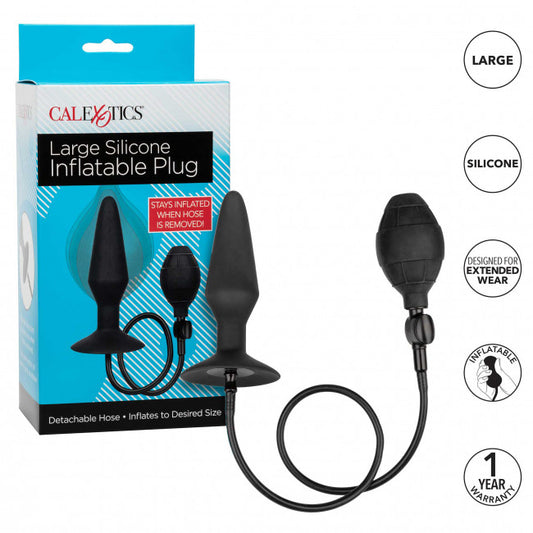 Swell 10x Inflatable and Vibrating Missile Silicone Remote Anal Plug B  My  Dr. XM