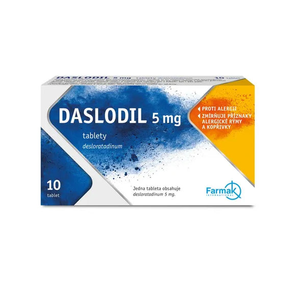 Daslodil 5 mg for allergy treatment 10 tablets