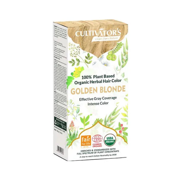Cultivator's Organic Herbal Hair Color Golden Blonde