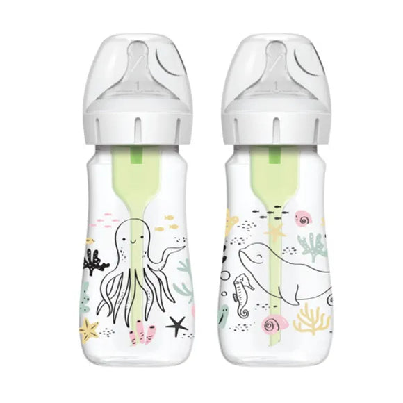 Dr.Browns Baby bottle Anti-colic Options+ Ocean 270 ml 2 pcs