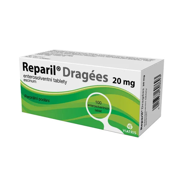 Reparil Dragées 20 mg 100 tablets