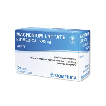 Biomedica MAGNESIUM LACTATE 500 mg 100 tablets