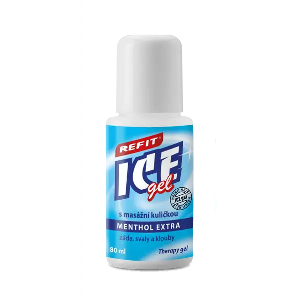 Refit Ice Massage Gel with Menthol roll–on 80 g