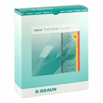 B. Braun Askina DresSil Border 7,5x7,5 cm 10 pcs