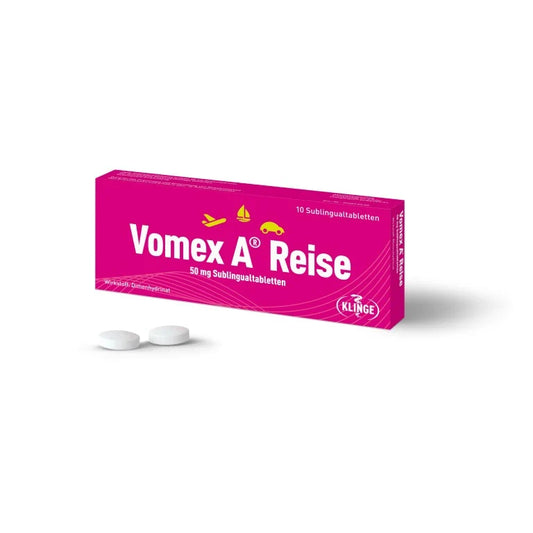 Vomex A Travel 50 mg - 10 Sublingual Tablets