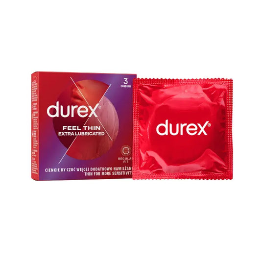 Durex Feel Thin Extra Lubricated condoms 54 pcs My Dr. XM Durex Feel Thin Extra Lubricated condoms 54 pcs My Dr. XM