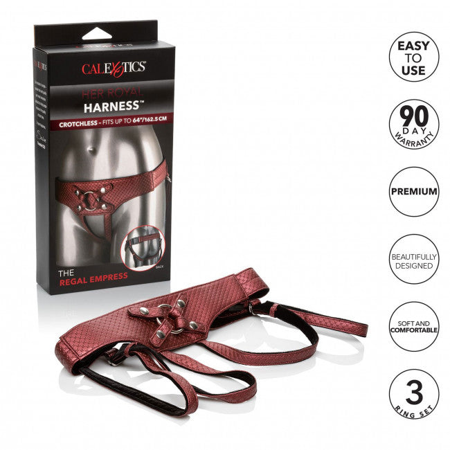 CalExotics Her Royal Harness The Regal Empress