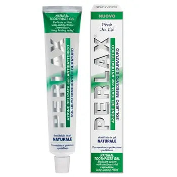 Perlax Fresh Ice Dental gel for sensitive teeth with Aloe Vera 75 ml