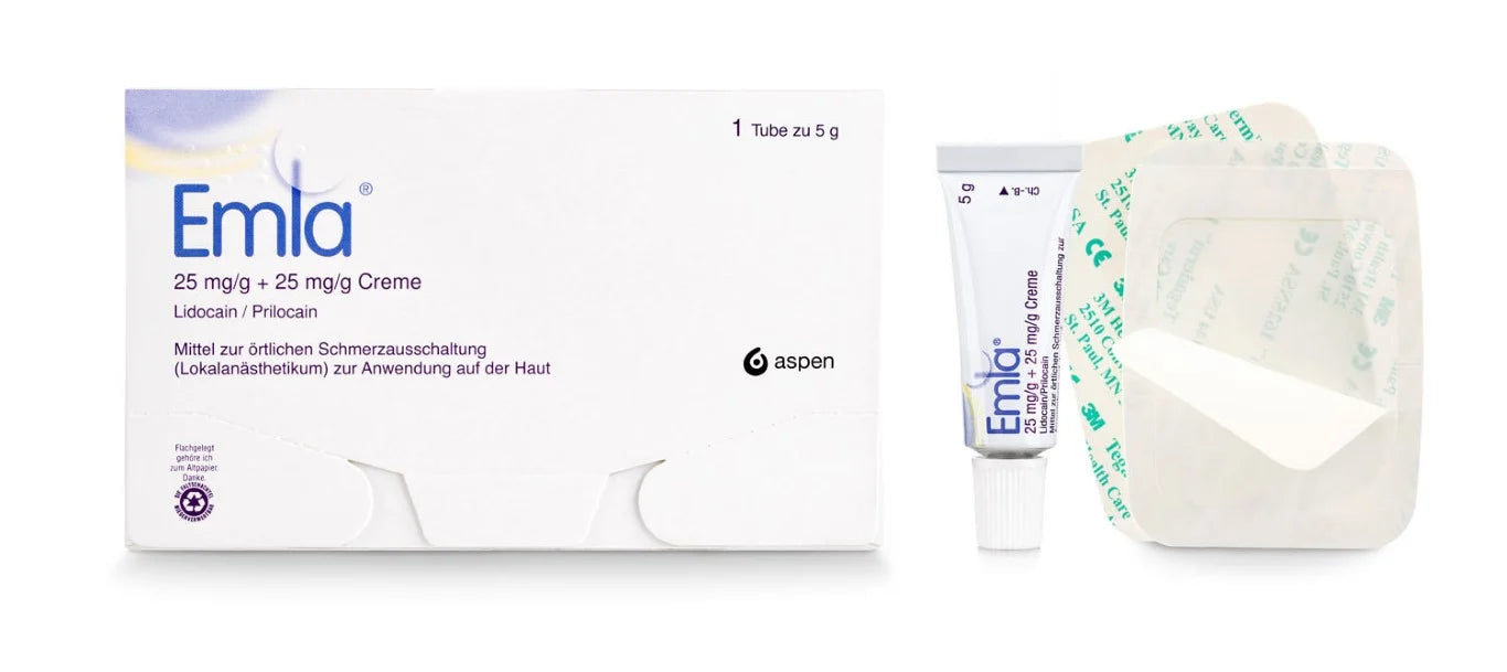 Emla cream for local pain relief, 5 g cream
