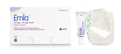 Emla cream for local pain relief, 5 g cream