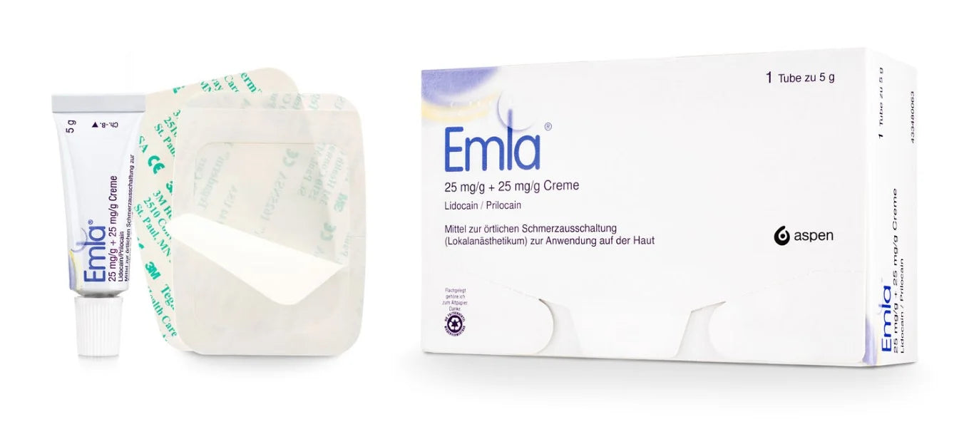 Emla cream for local pain relief, 5 g cream