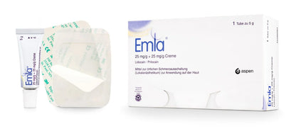 Emla cream for local pain relief, 5 g cream