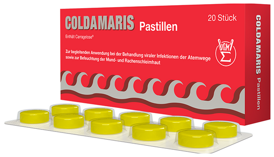 Coldamaris pastilles 20 lozenges