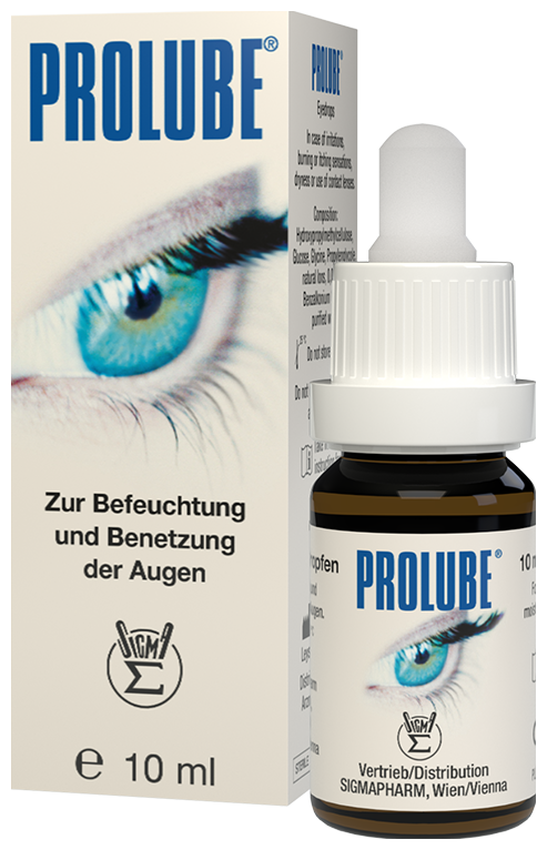 Prolube eye drops 10 ml